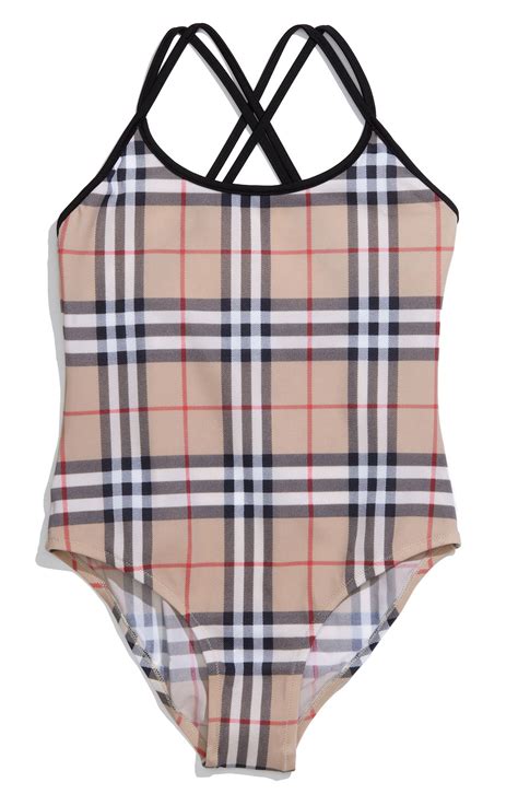 girls burberry swimsuit